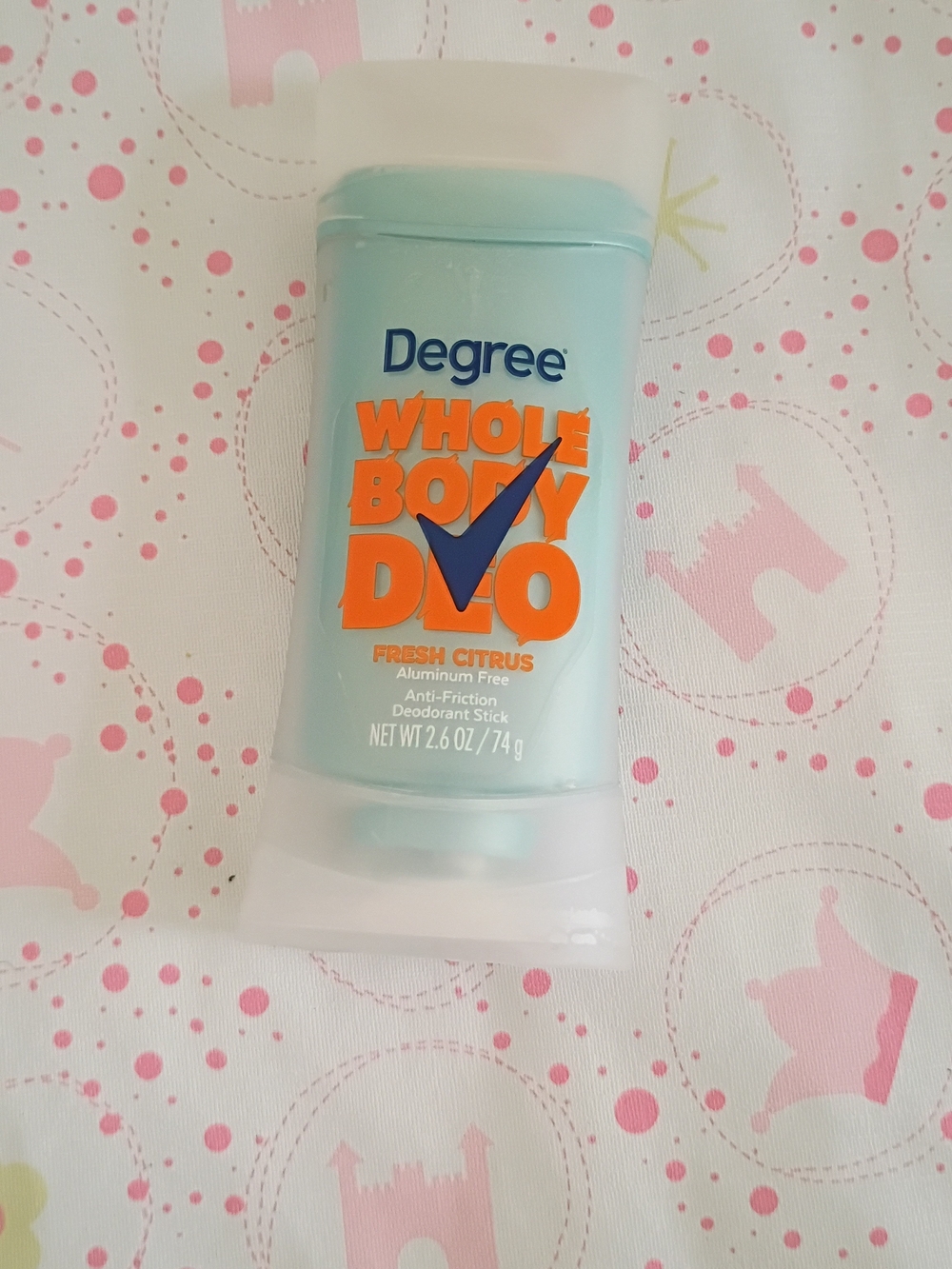 Whole Body Deo Fresh Citrus Anti-Friction Deodorant Stick - Light Blue